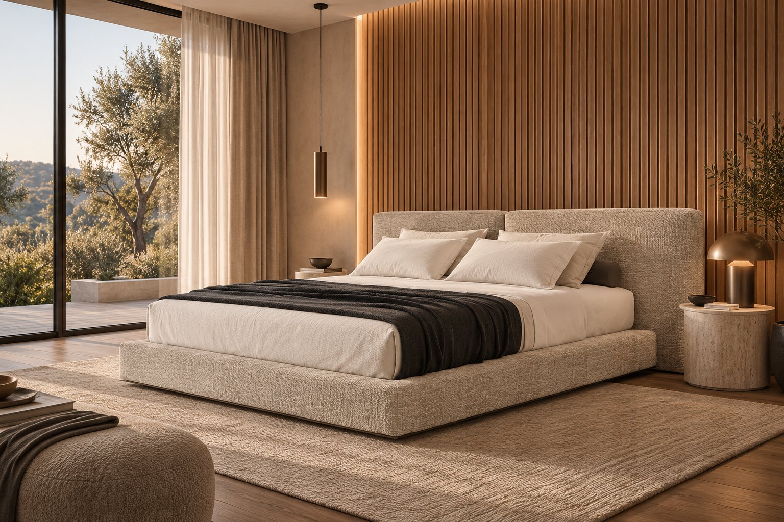 KELLY upholstered bed