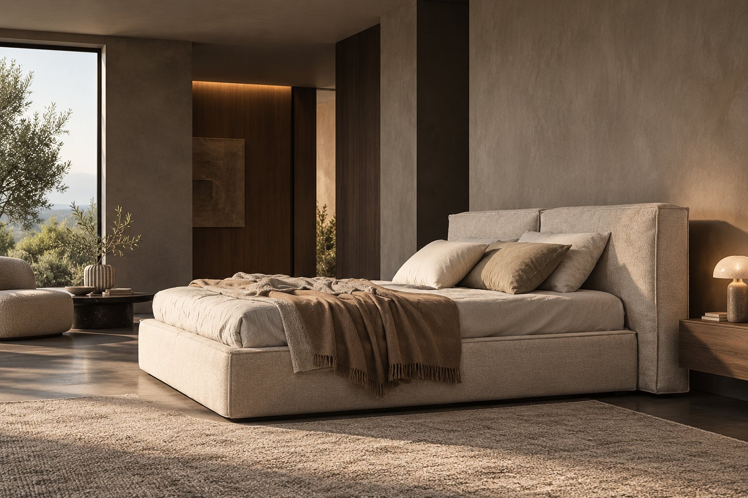 SOHO upholstered bed